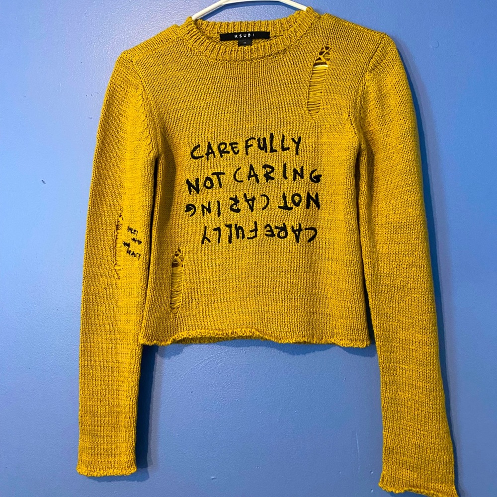 Ksubi knitted sweater